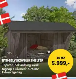 XL-BYG BYG-SELV SKOVBLIK SHELTER tilbud