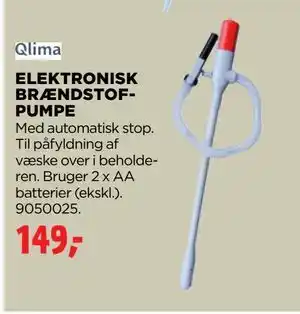 jem & fix ELEKTRONISK BRÆNDSTOFPUMPE, DKK 149 tilbud