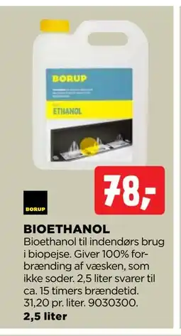 jem & fix BIOETHANOL, DKK 78 tilbud