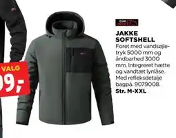 jem & fix JAKKE SOFTSHELL, DKK 299 tilbud