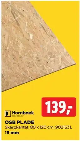 jem & fix OSB PLADE, DKK 139 tilbud