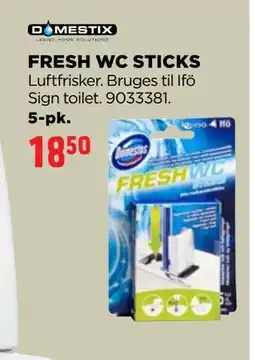jem & fix FRESH WC STICKS, DKK 18.5 tilbud