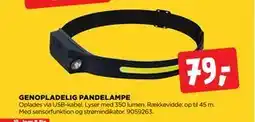 jem & fix GENOPLADELIG PANDELAMPE, DKK 79 tilbud