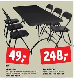 jem & fix KLAPSTOL, DKK 49 tilbud