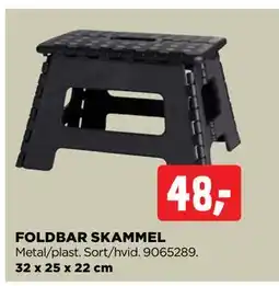 jem & fix FOLDBAR SKAMMEL, DKK 48 tilbud
