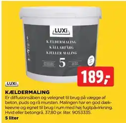 jem & fix KÆLDERMALING, DKK 189 tilbud