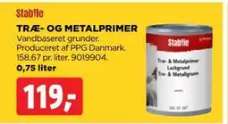 jem & fix TRÆ- OG METALPRIMER, DKK 119 tilbud