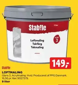 jem & fix LOFTMALING, DKK 149 tilbud