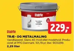 jem & fix TRÆ- OG METALMALING, DKK 229 tilbud