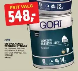 jem & fix 618 DÆKKENDE TRÆBESKYTTELSE, DKK 548 tilbud