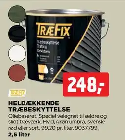 jem & fix HELDÆKKENDE TRÆBESKYTTELSE, DKK 248 tilbud