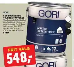 jem & fix 606 DÆKKENDE TRÆBESKYTTELSE, DKK 548 tilbud