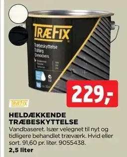 jem & fix HELDÆKKENDE TRÆBESKYTTELSE, DKK 229 tilbud
