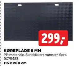jem & fix KØREPLADE 8 MM, DKK 299 tilbud