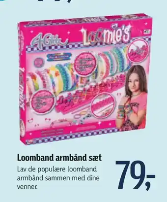 Føtex Loomband armbånd sæt tilbud