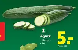 Lidl Agurk, DKK 5 tilbud