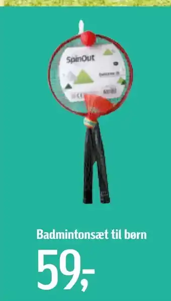 Føtex Badmintonsæt til børn tilbud