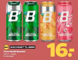 Netto Faxe Kondi Booster tilbud