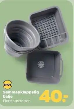 Netto Sammenklappelig balje tilbud