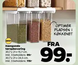 Netto Hængende tøropbevaring tilbud