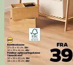 Netto Bambuskasse tilbud