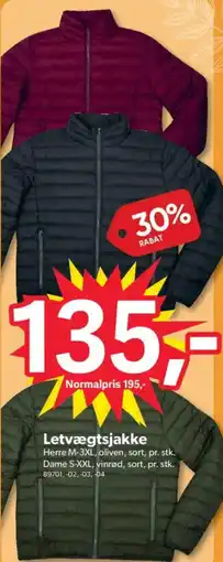 BigDollar Letvægtsjakke tilbud