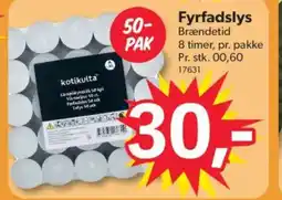 BigDollar Fyrfadslys tilbud
