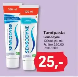 BigDollar Tandpasta Sensodyne tilbud