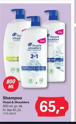 BigDollar Shampoo Head & Shoulders tilbud