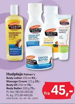 BigDollar Hudpleje Palmer's tilbud