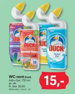 BigDollar WC-rent Duck tilbud
