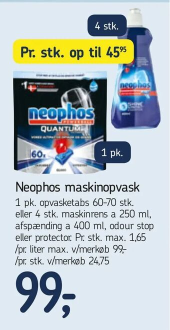 Føtex Neophos maskinopvask tilbud
