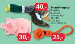 BigDollar Hundelegetøj Real Dog tilbud