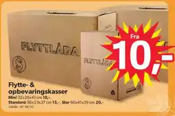 BigDollar Flytte- & opbevaringskasser tilbud