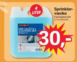 BigDollar Sprinkler- væske tilbud