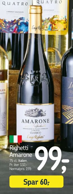 Føtex Righetti Amarone tilbud