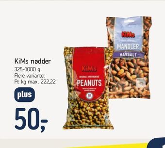 Føtex KiMs nødder tilbud