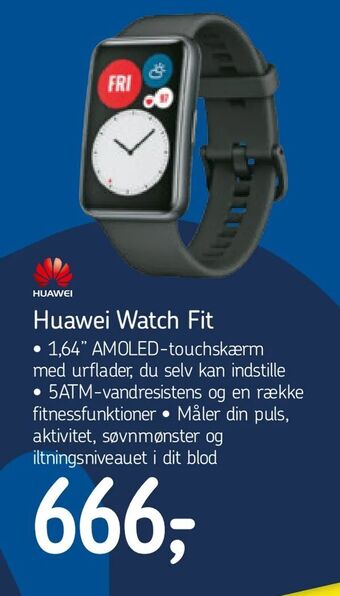 Føtex Huawei Watch Fit tilbud
