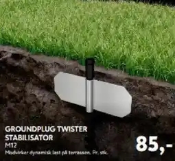 Davidsen Groundplug twister stabilisator tilbud