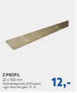 Davidsen Z-profil tilbud