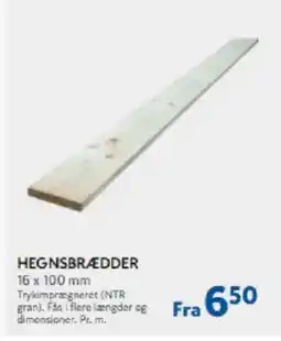 Davidsen Hegnsbrædder tilbud