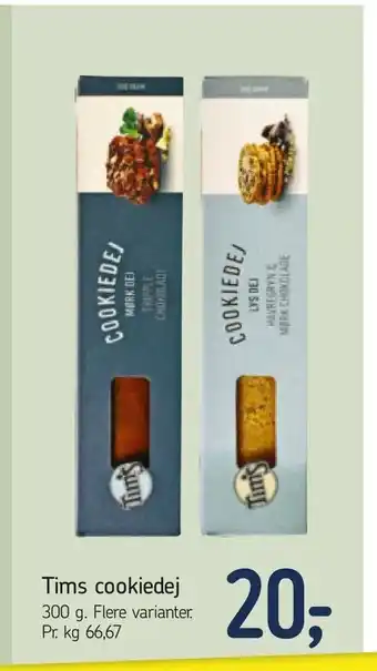 Føtex Tims cookiedej tilbud