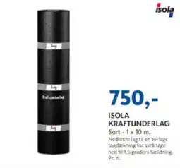Davidsen Isola kraftunderlag tilbud