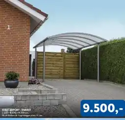 Davidsen Stalcarport - enkelt tilbud
