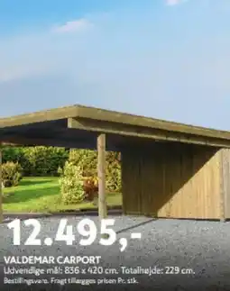 Davidsen Valdemar carport tilbud