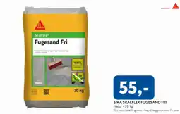 Davidsen Sika skalflex fugesand fri tilbud