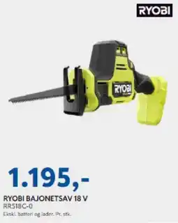 Davidsen Ryobi Bajonetsav 18 v tilbud