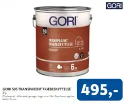 Davidsen Gori 505 transparent træbeskyttelse tilbud