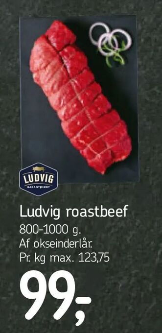 Føtex Ludvig roastbeef tilbud