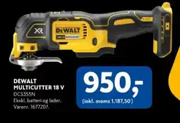 Davidsen DEWALT Multicutter 18 v tilbud